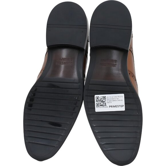 Men's Johnston Murphy Henric Tan Wingtip Oxfords US 10 - Picture 6 of 6